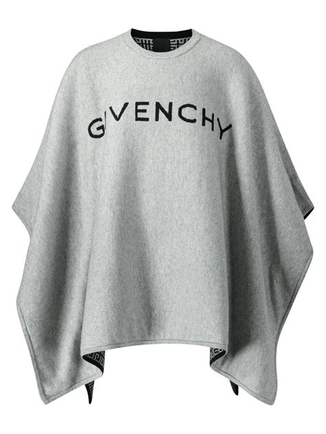 givenchy turtleneck poncho